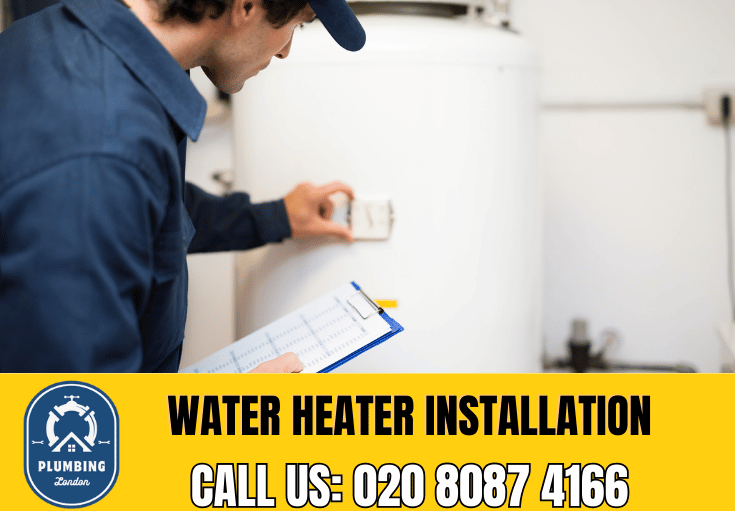 water heater installation Poplar